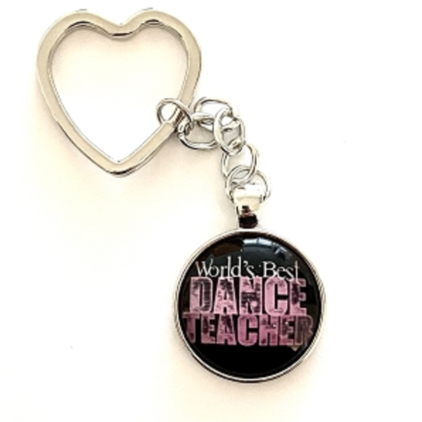 CJ Merchantile CJ Merchantile KC25 World's Best Dance Teacher Key Chain