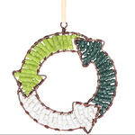 Global Mamas Global Mamas Recycled Glass Recycle Symbol Ornament