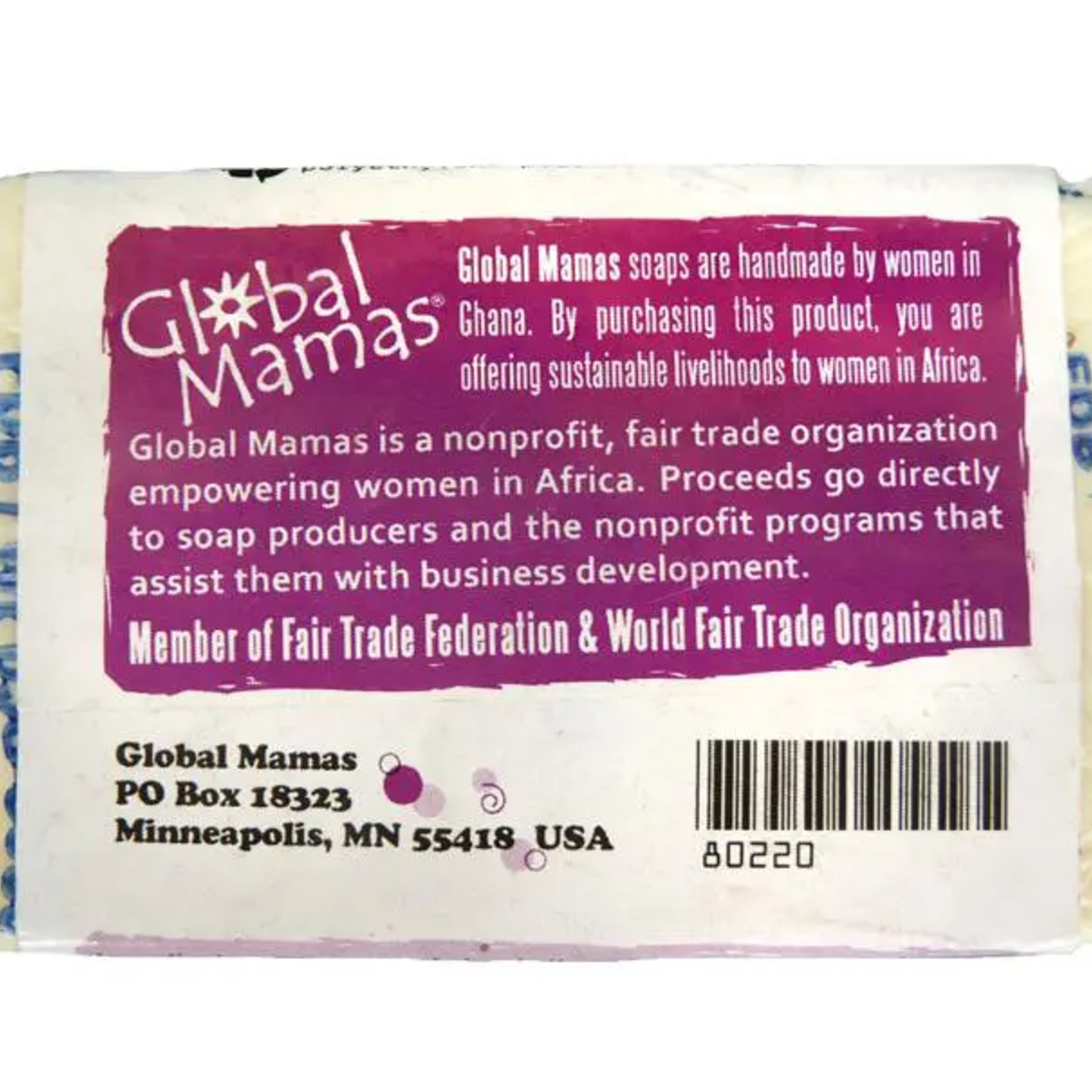 Global Mamas Global Mamas Trunk Scrub Honey, Lemon & Oatmeal Shea Soap