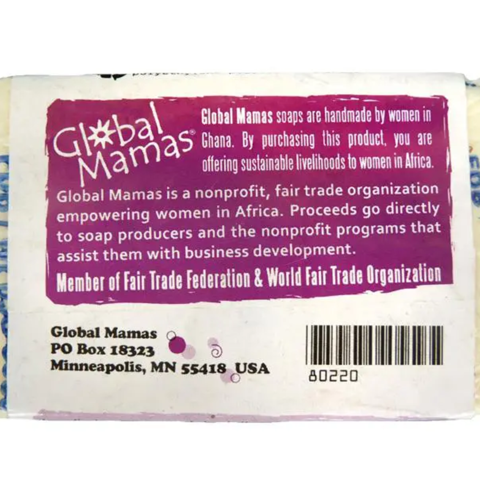 Global Mamas Global Mamas Trunk Scrub Orange & Ginger Shea Soap