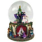 Nutcracker Ballet Gifts Musical Party Scene Snowglobe Plays Nutcracker Suite March