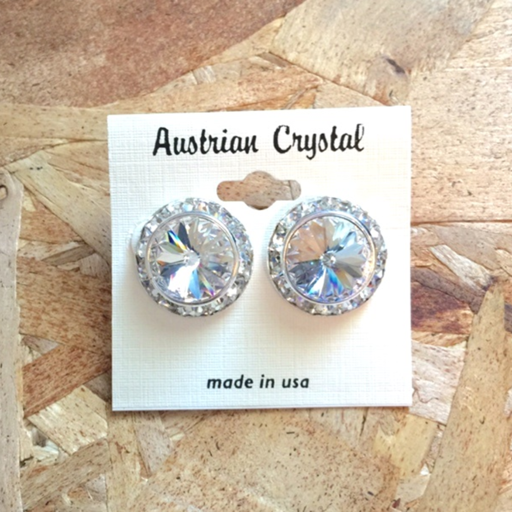 Crystal Clear Earrings