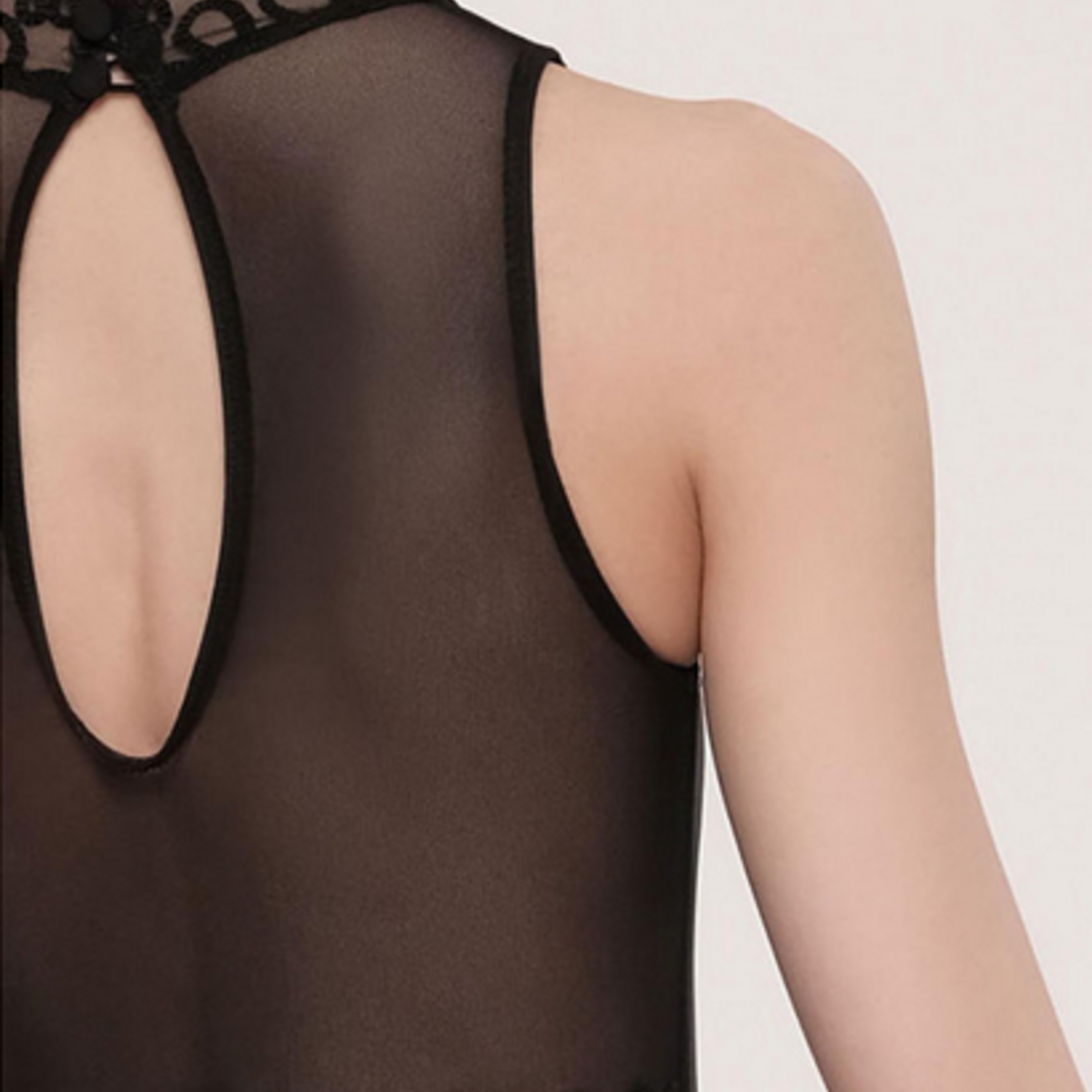 Wear Moi Wear Moi Akarso High-Neck Embroidered Leotard