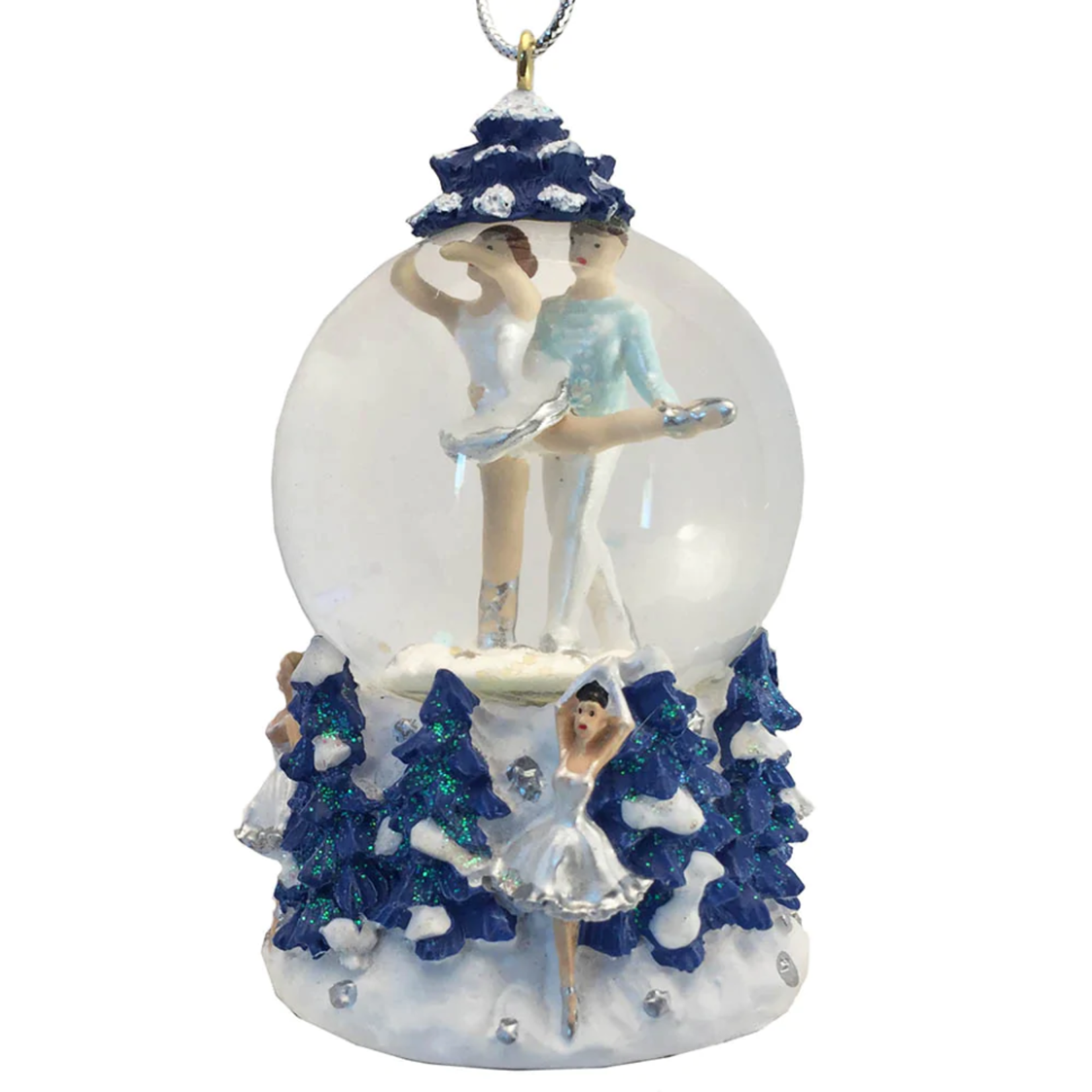 Nutcracker Ballet Gifts Mini Snow Queen Pas De Deux Snow Globe