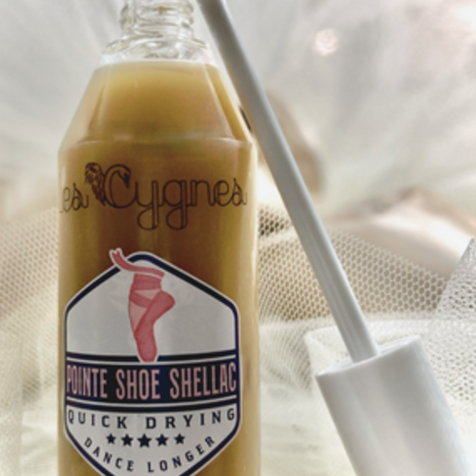 Les Cygnes Les Cygnes Pointe Shoe Shellac