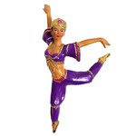 Nutcracker Ballet Gifts Arabian Dancer Resin Ornament