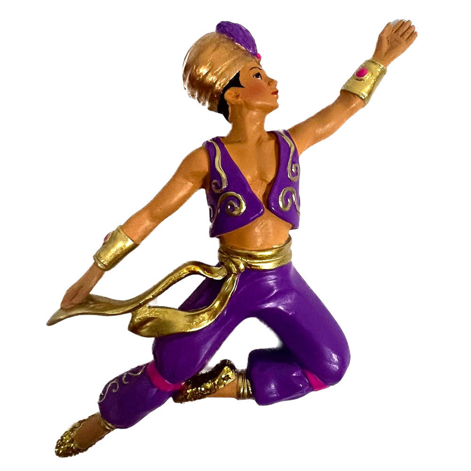Nutcracker Ballet Gifts Arabian Dancer Male Resin Ornament