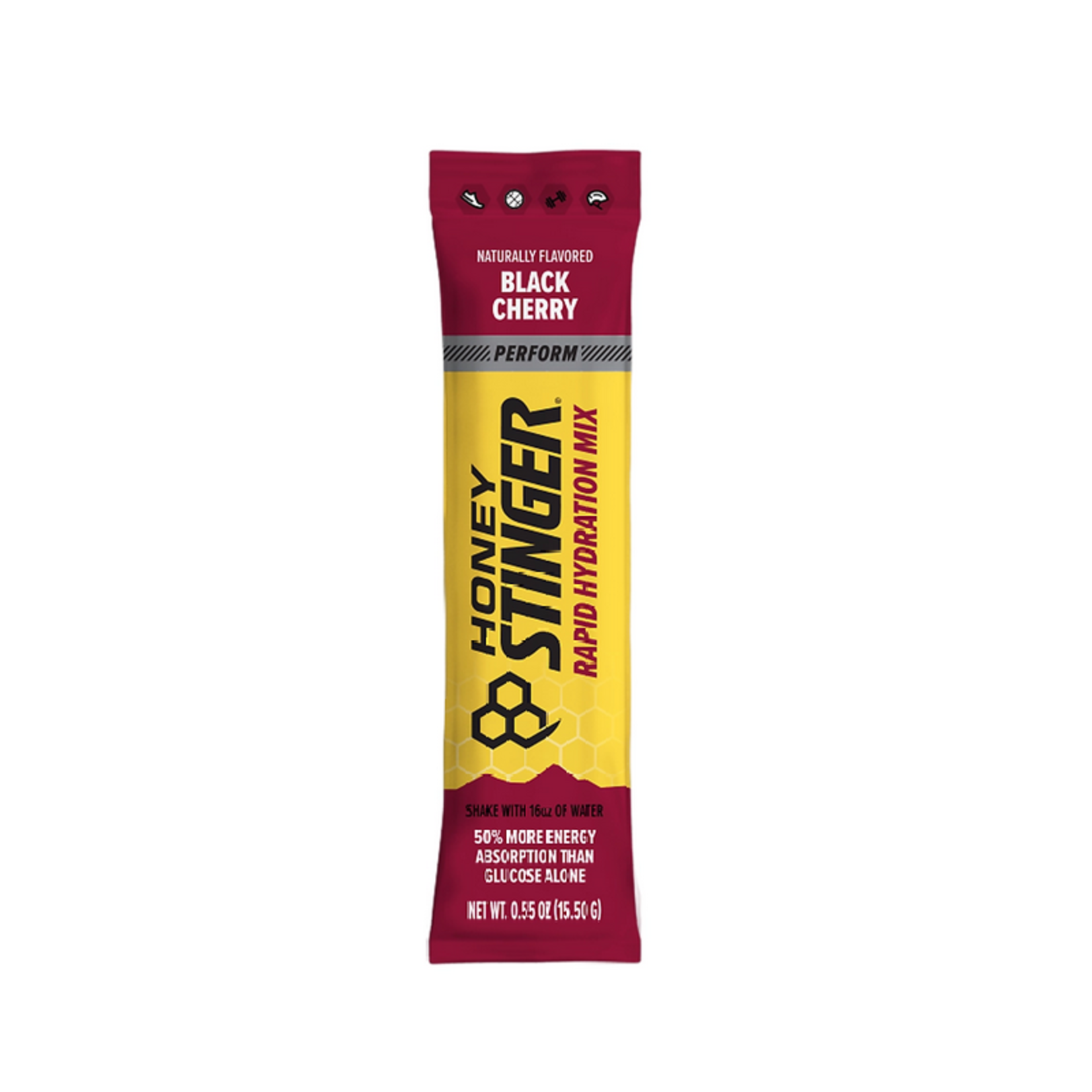 honey stinger Honey Stinger Rapid Hydration Mix, Black Cherry