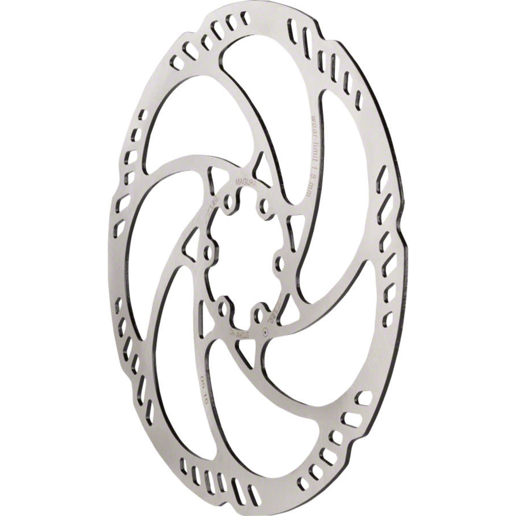 magura Magura Storm HC Disc Brake Rotor - 180mm, 6-Bolt, Silver
