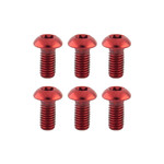 Clarks Clarks Anodized Rotor Bolts, Red