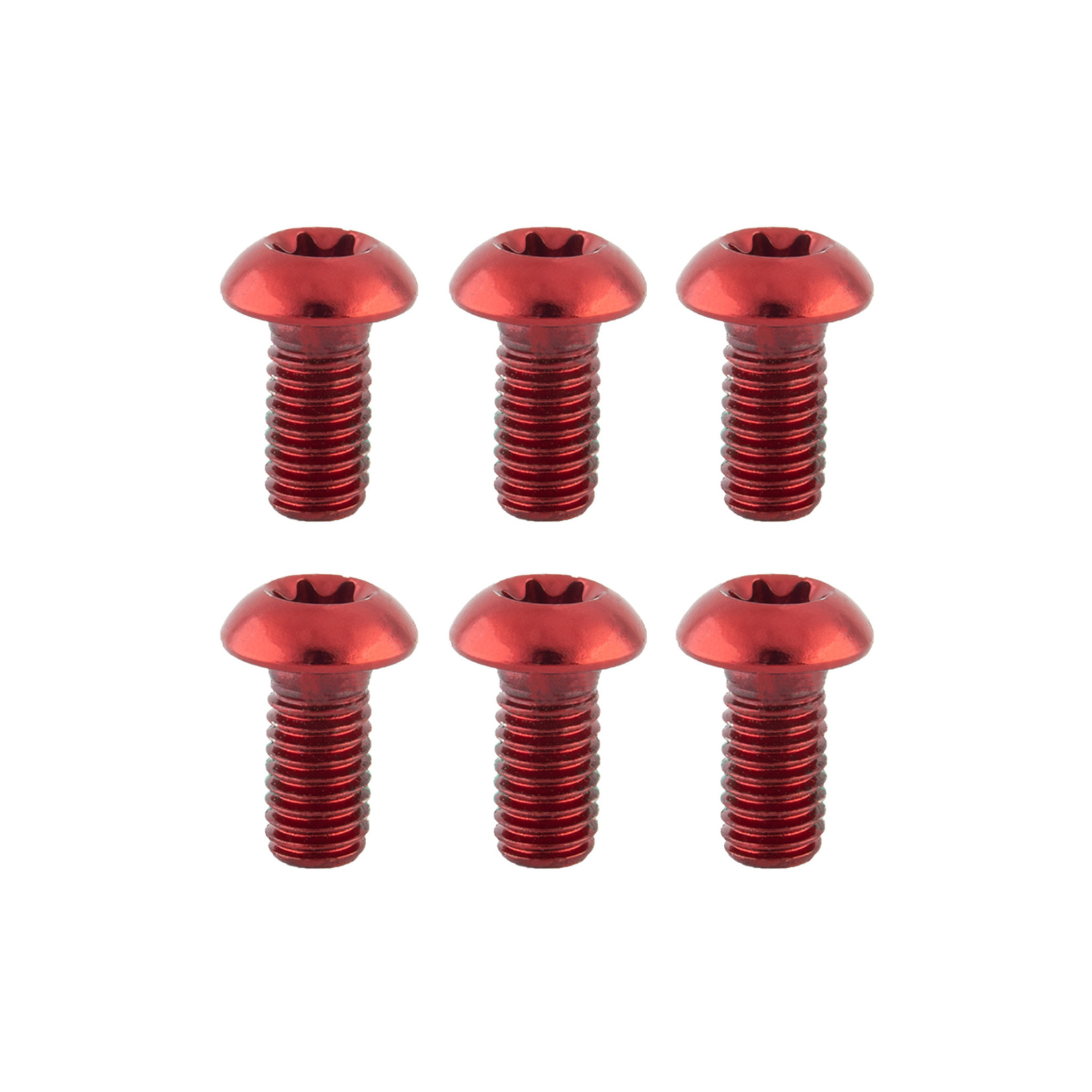 Clarks Clarks Anodized Rotor Bolts, Red