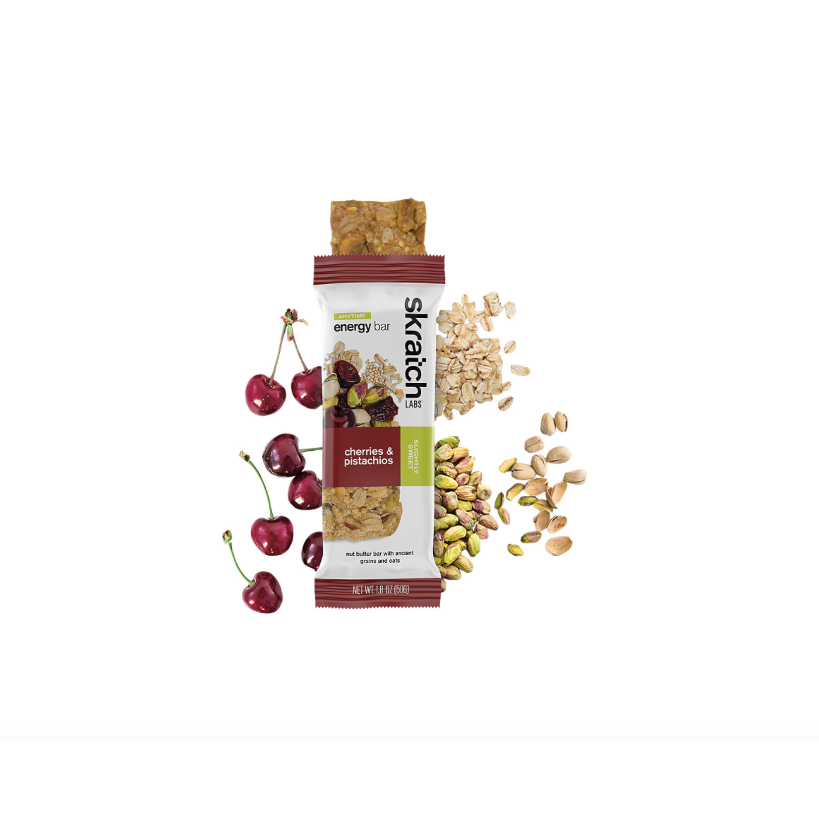 Skratch Skratch Labs Anytime Energy Bar, Cherry & Pistachio