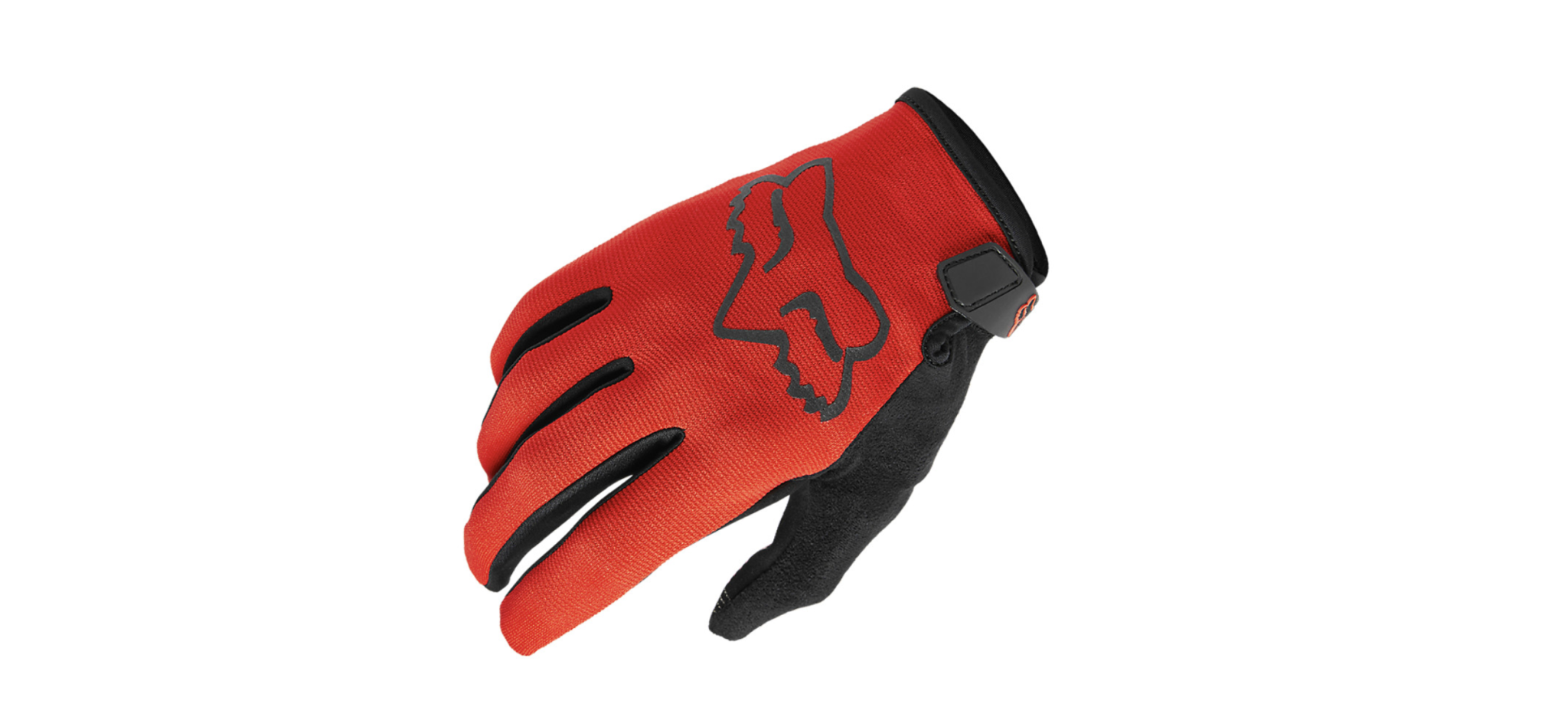 fox mtb gloves red