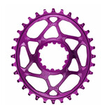 absoluteBLACK Oval SRAM DM (Boost 3mm) Chainring, 36T - Purple
