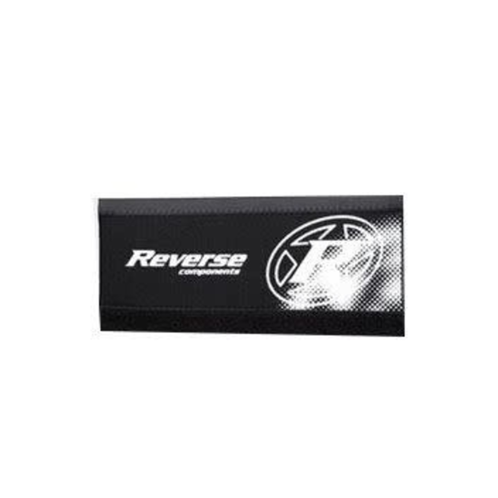 Reverse Reverse Components Chainstay Cover, Black/White