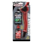 Finish Line Finish Line Starter Kit 1-2-3, Includes Grunge Brush, 4oz DRY Chain Lubricant and 4oz EcoTech Degreaser