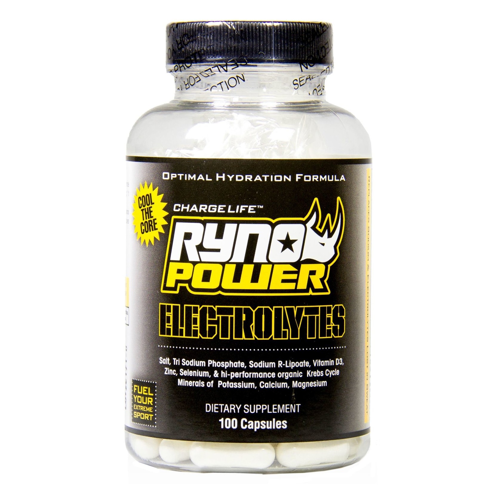 Ryno Power Ryno Power Electrolytes Capsules, 100ct