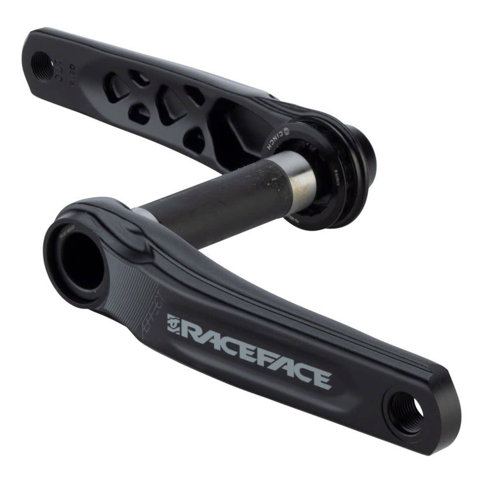 RaceFace RaceFace Aeffect Crankset - 170mm Direct Mount CINCH RaceFace EXI Spindle Interface Black