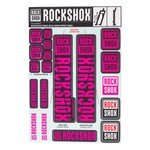 Rock Shox RockShox Fork Decal Kit - 35mm, Magenta