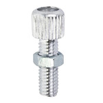 SUNLITE Sunlite Alloy Adjusting Barrel, 6x18mm, Silver, Each