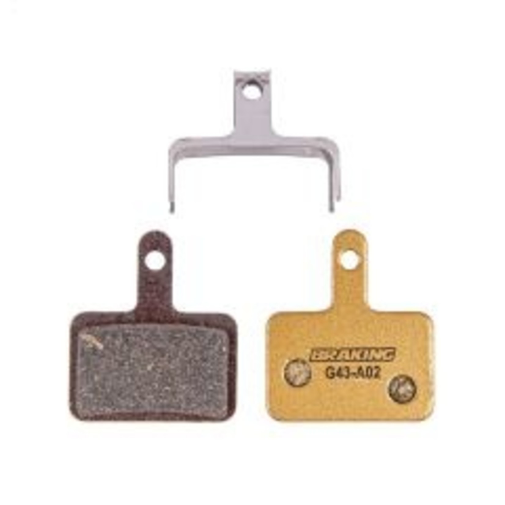 Braking Italy (Sunstar) Braking Italy (Sunstar) Disc Pads, Incas 2.0, Shimano Deore - Carbo-Metallic