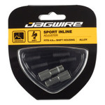 Jagwire Jagwire Sport 4mm Mini Inline Cable Tension Adjusters Pair, Titanium