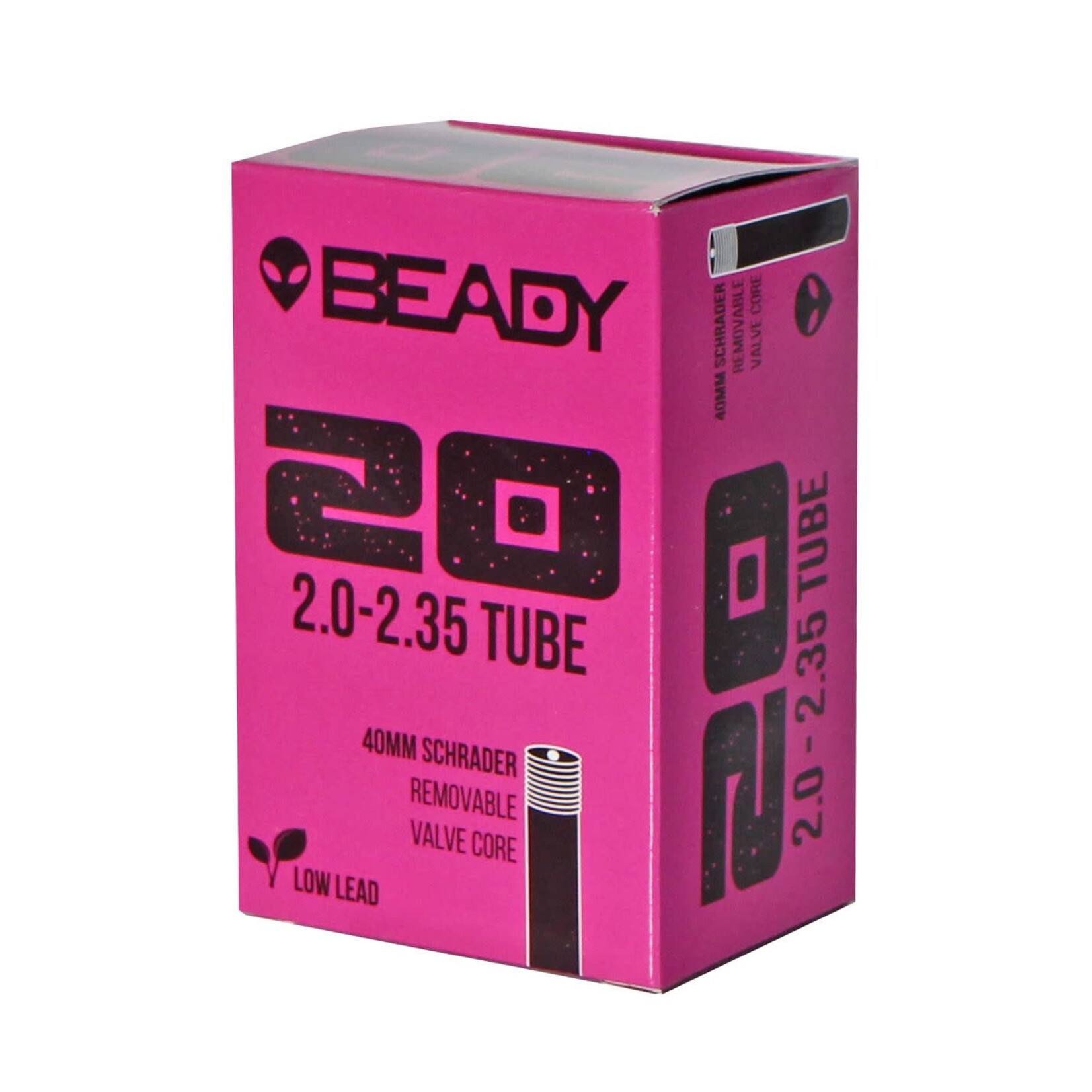 Beady Beady Butyl Tube, 20x2.0-2.35" SV 40mm