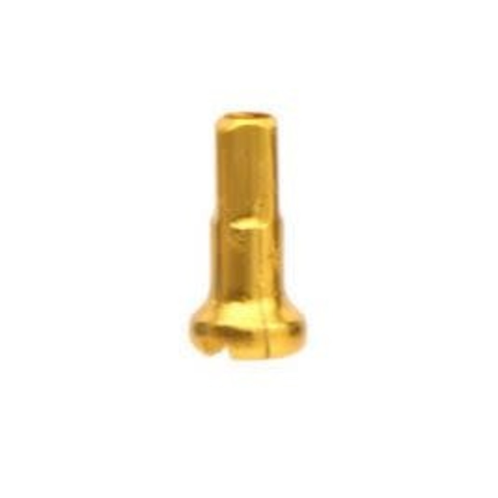 Wheelsmith Hayes 14g Alloy Spoke Nipple, 12mm, Gold, Each