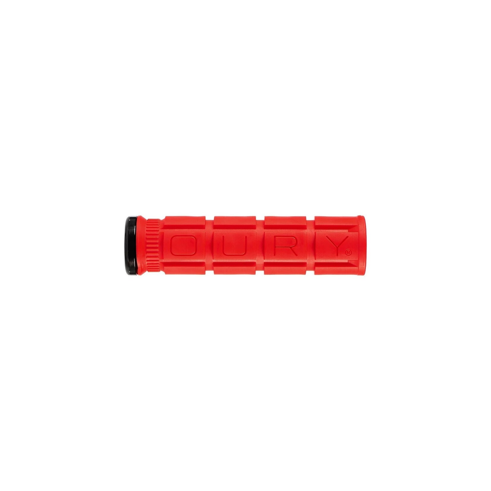 Oury Oury Single-Sided Lock-On V2 Grips, Red