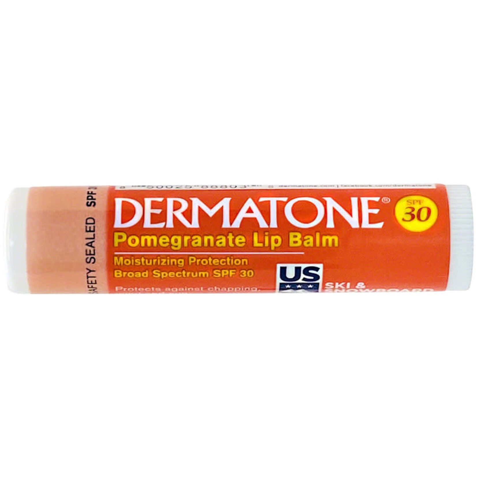 Dermatone Dermatone Lip Balm - 0.15oz Tube, SPF30, Pomegranate