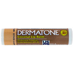 Dermatone Dermatone Lip Balm - 0.15oz Tube, SPF30, Coconut