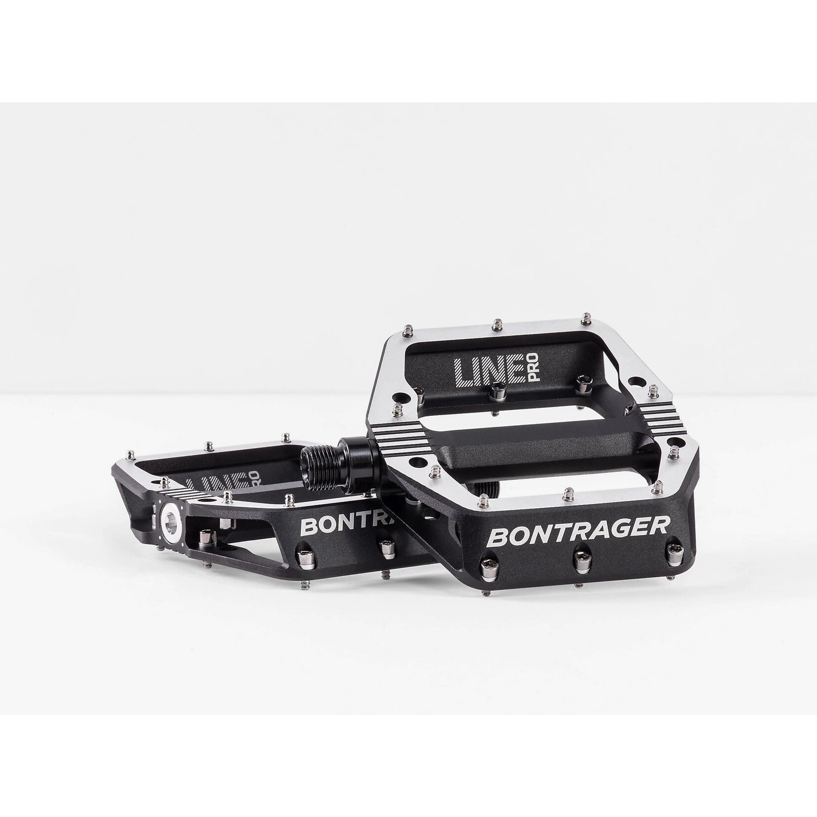 Bontrager Bontrager Line Pro MTB Pedal Set, Black/Polished Silver