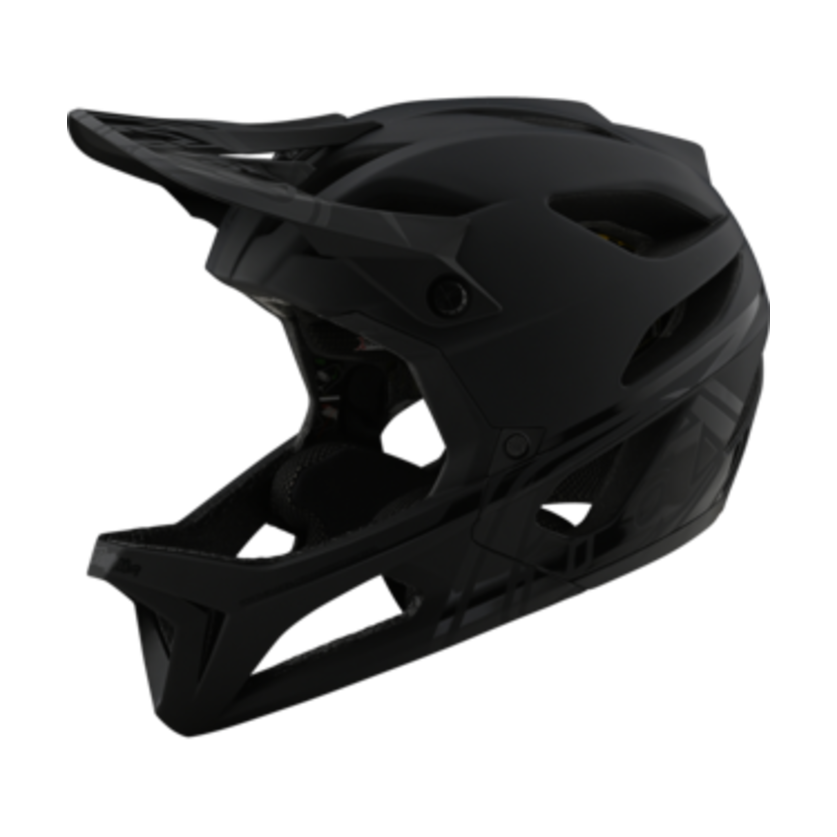 Troy Lee Designs Troy Lee Designs Stage Helmet - Stealth Midnight, M/L