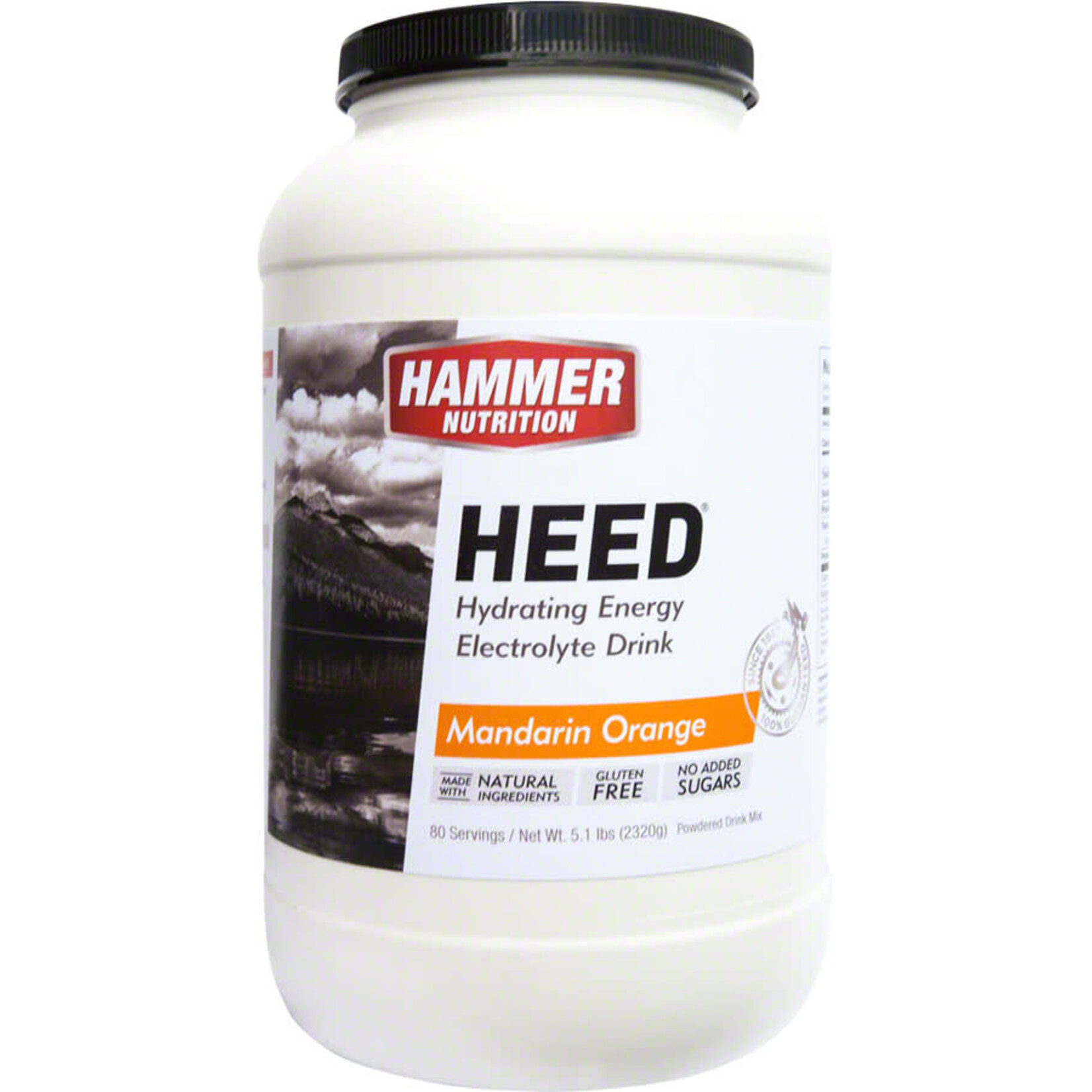 Hammer Nutrition Hammer Nutrition HEED Hydrating Energy Electrolyte Drink - Mandarin-Orange, 70 Serving Canister