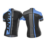 Giant Giant GT-S Short Sleeve Jersey - Small/Medium, Black/Grey/Blue