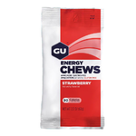 GU Chews, Strawberry - 12/Box