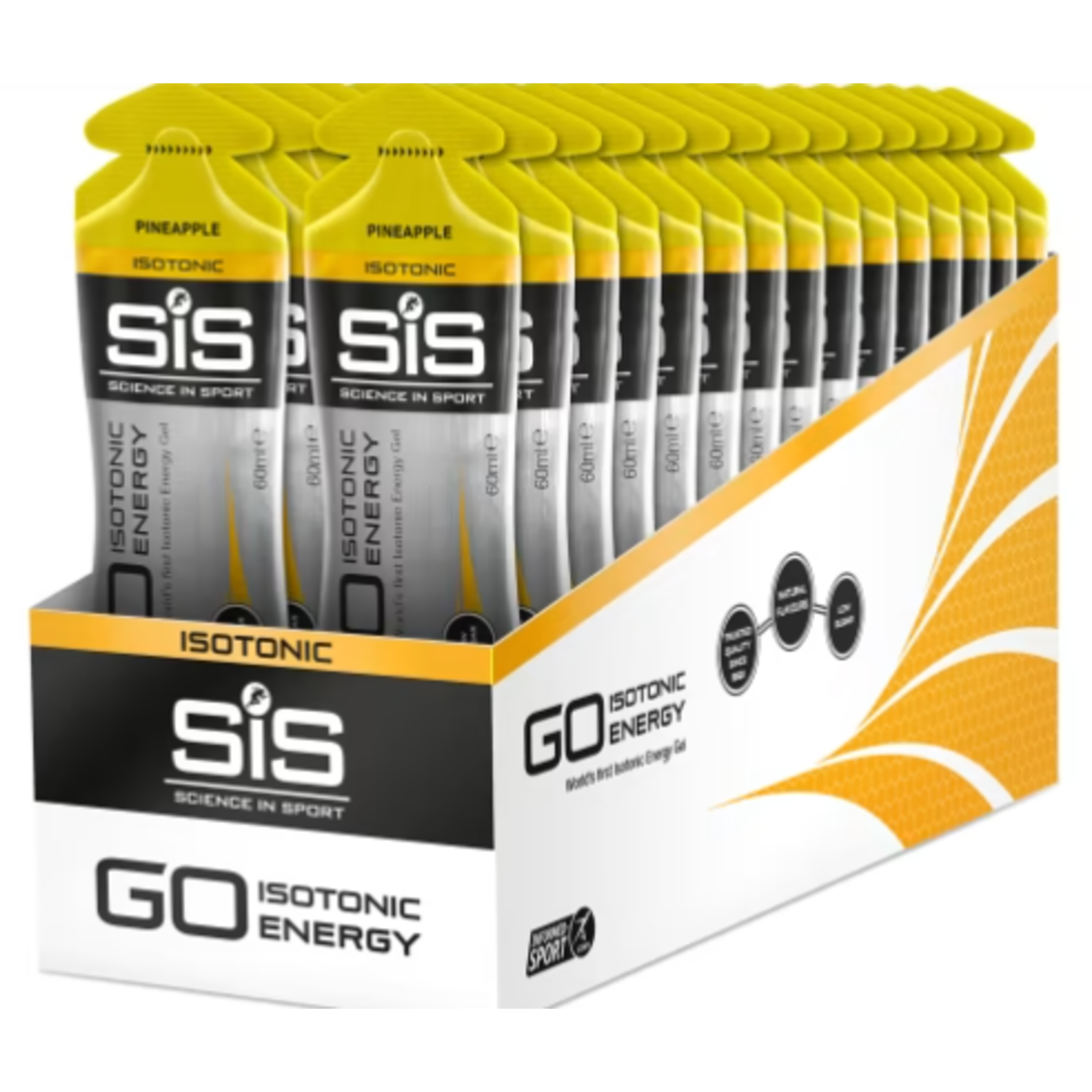 SiS Go Isotonic Energy Gels Pineapple