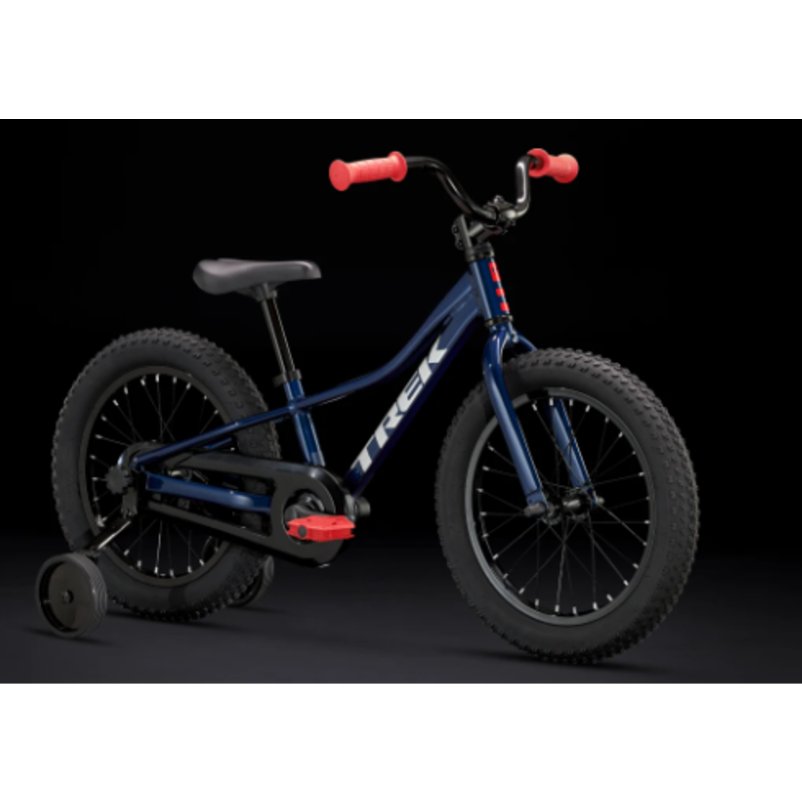 TRECK Precalliber 16 Alloy Rigid single speed, 16" Tires DRK BL/red