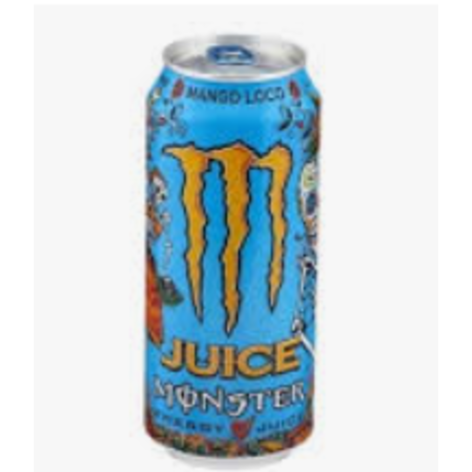 JUICE MONSTER MANGO LOCO ENERGY JUICE 16 FL. OZ.
