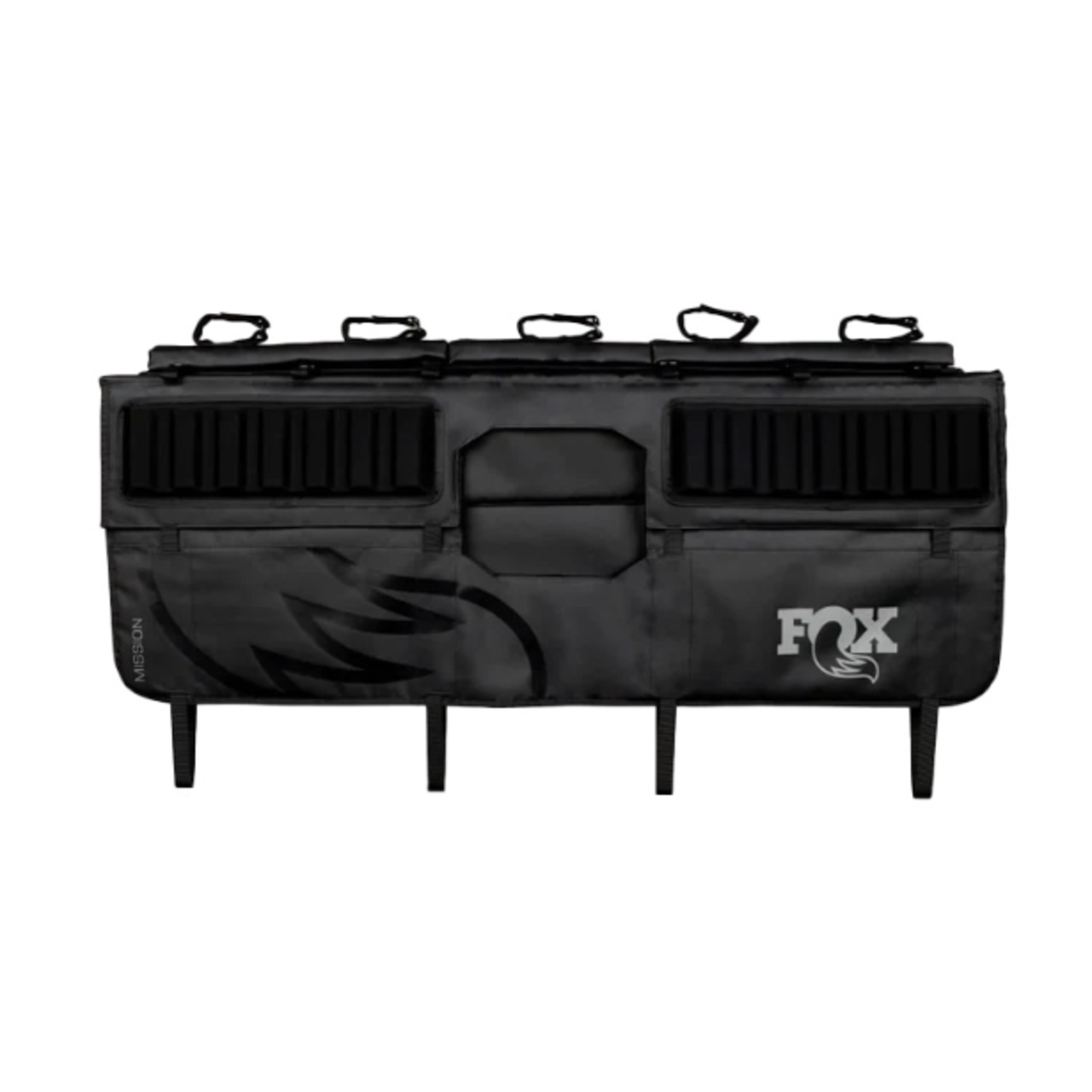 Fox Shox Mission Tailgate Pad, Mid-Size, Black