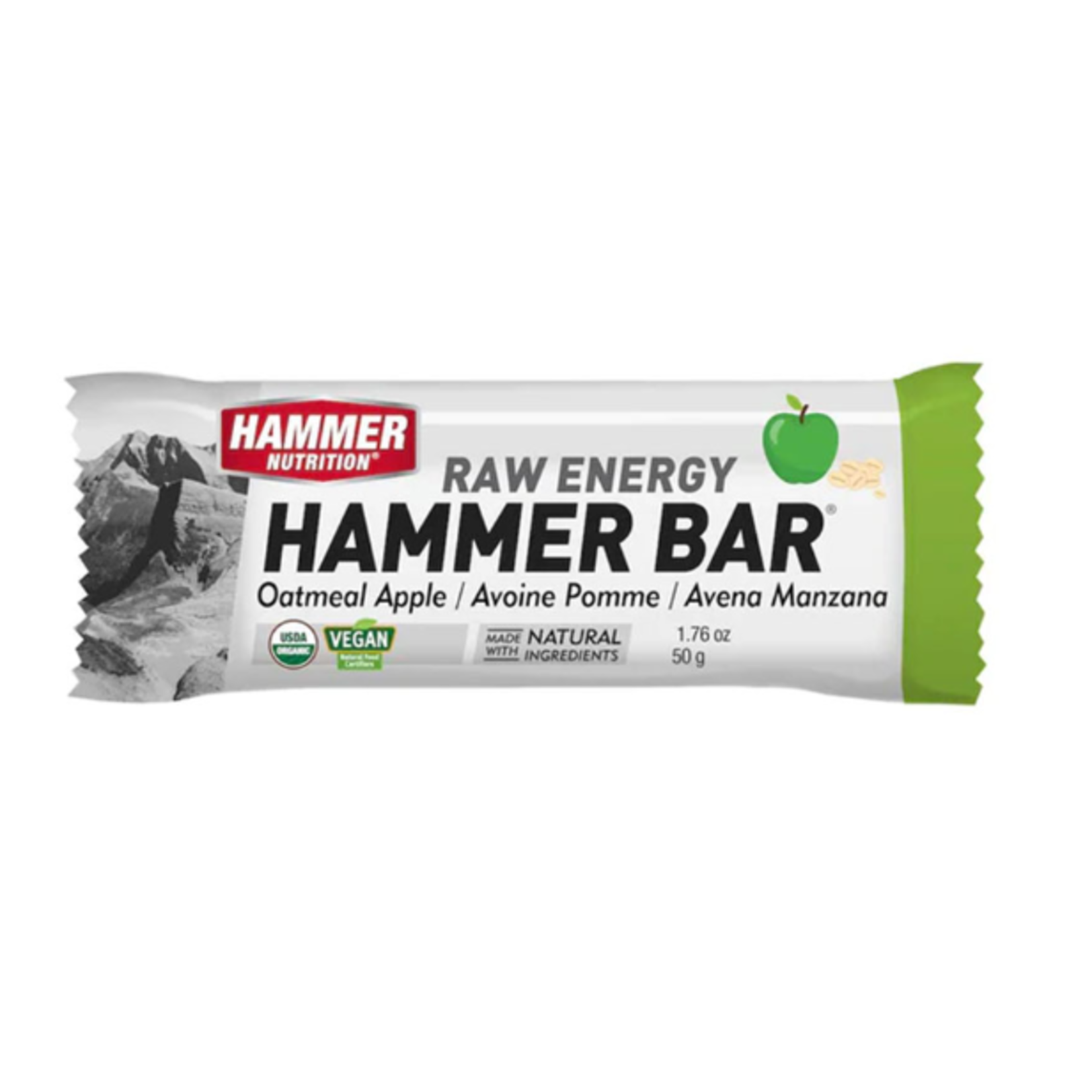 Hammer Nutrition Hammer Bar, Oatmeal-Apple (12/Box)