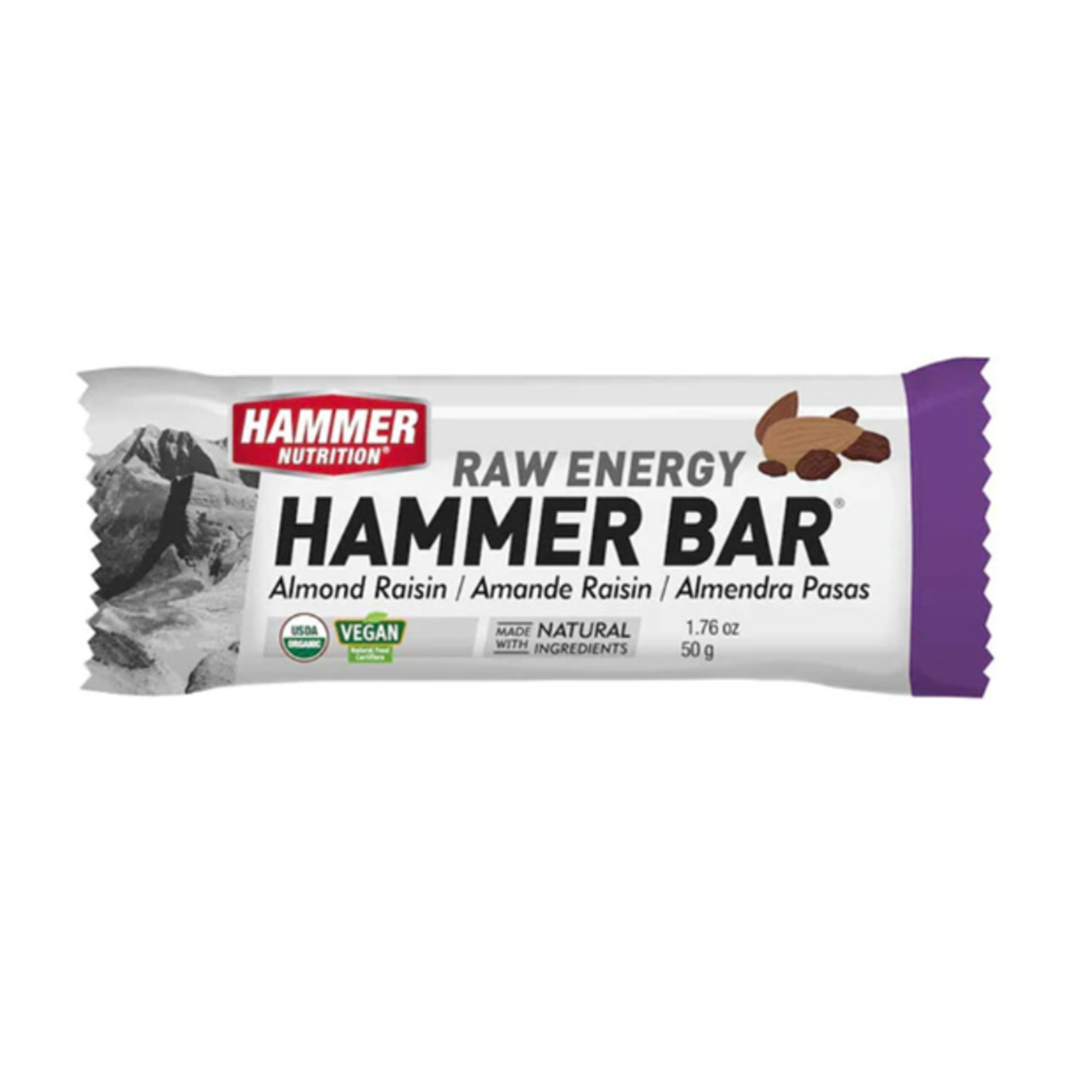 Hammer Nutrition Hammer Bar: Almond Raisin