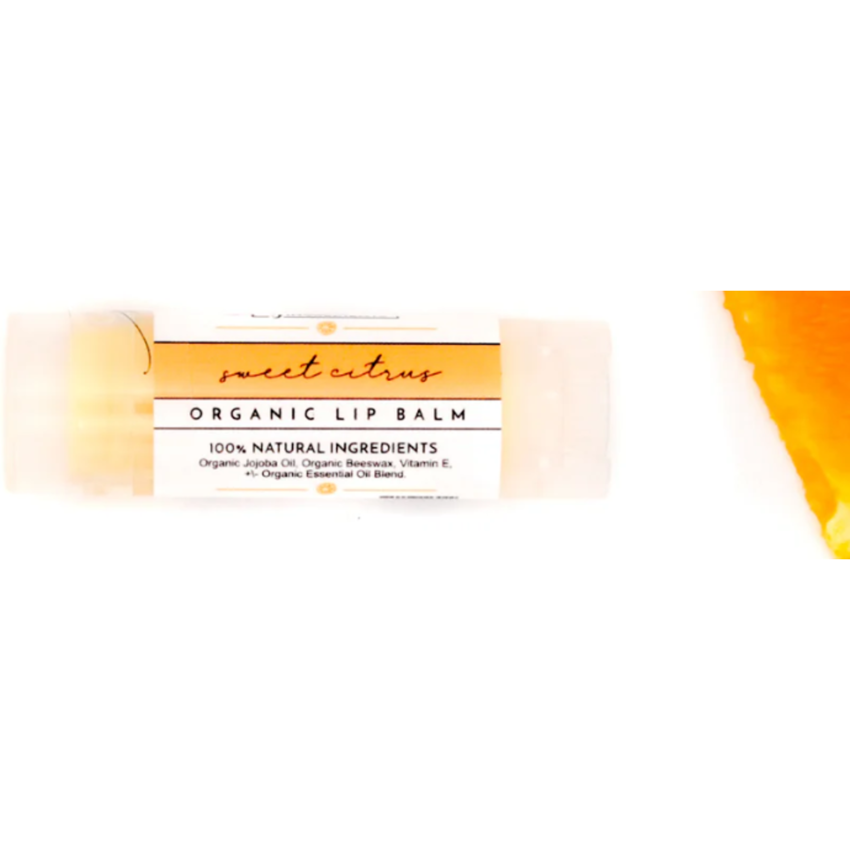 Sweet Citrus Organic Lip Balm