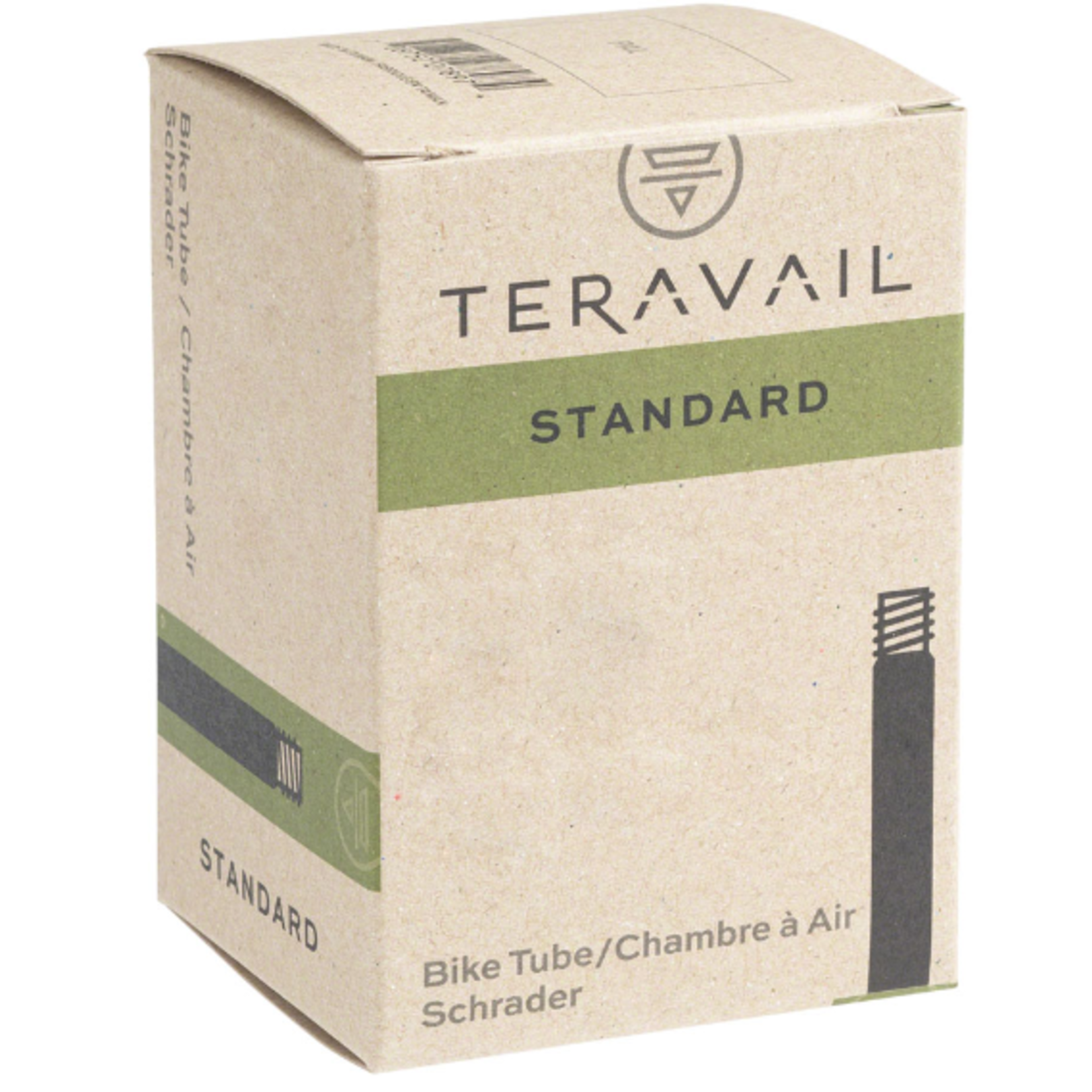Teravail Teravail Standard Tube - 16 x 1.5 - 2.25, 35mm Schrader Valve