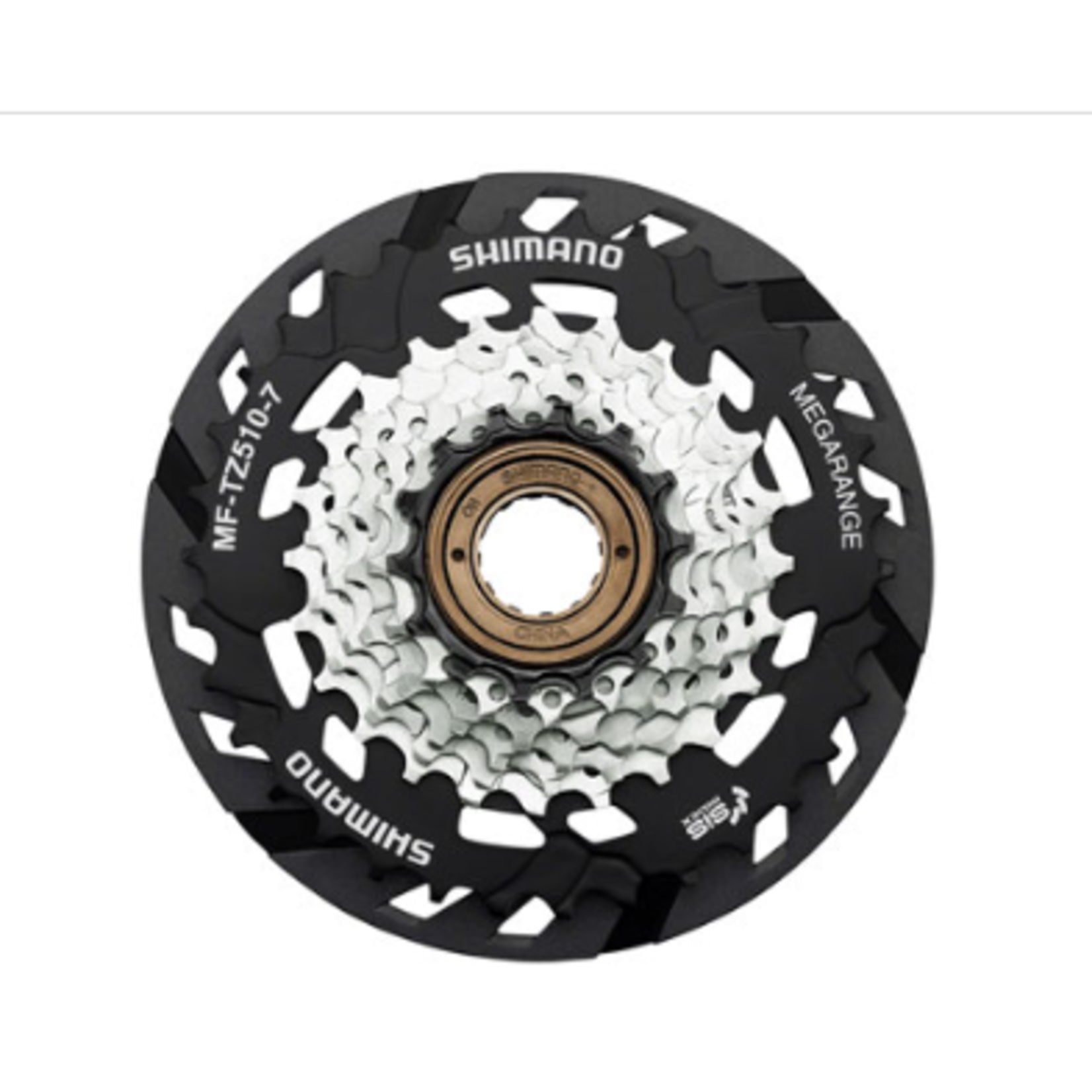 Shimano Shimano MF-TZ510-7-CP Multi-Speed Freewheel - 7-Speed, 14-34t
