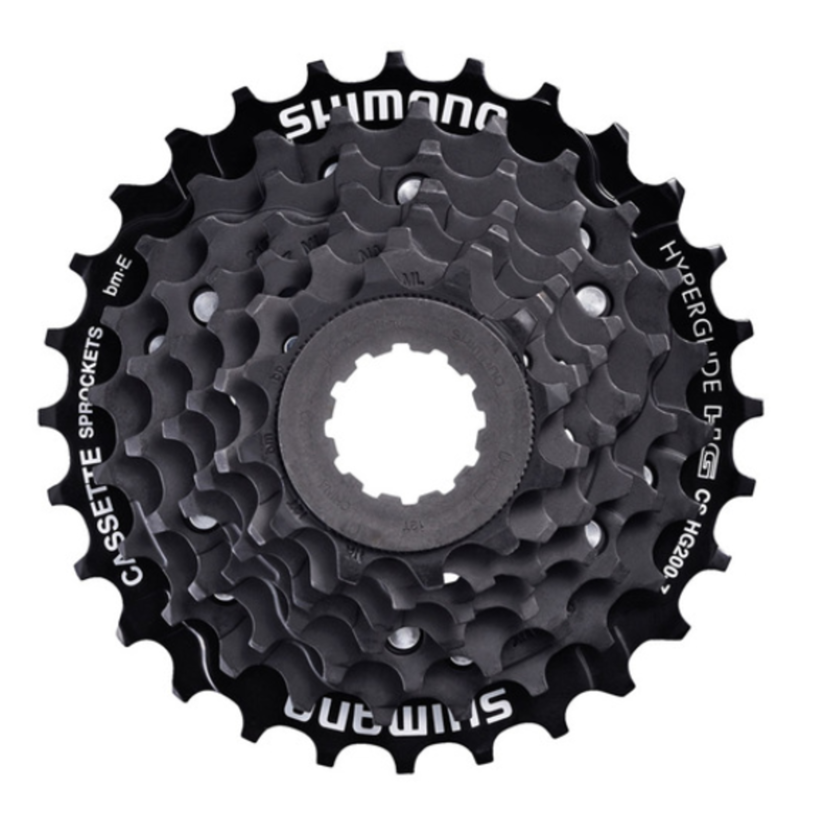 Shimano CASSETTE SPROCKET, CS-HG200-7, 7-SPEED, 12-14-16-18-21-24-32