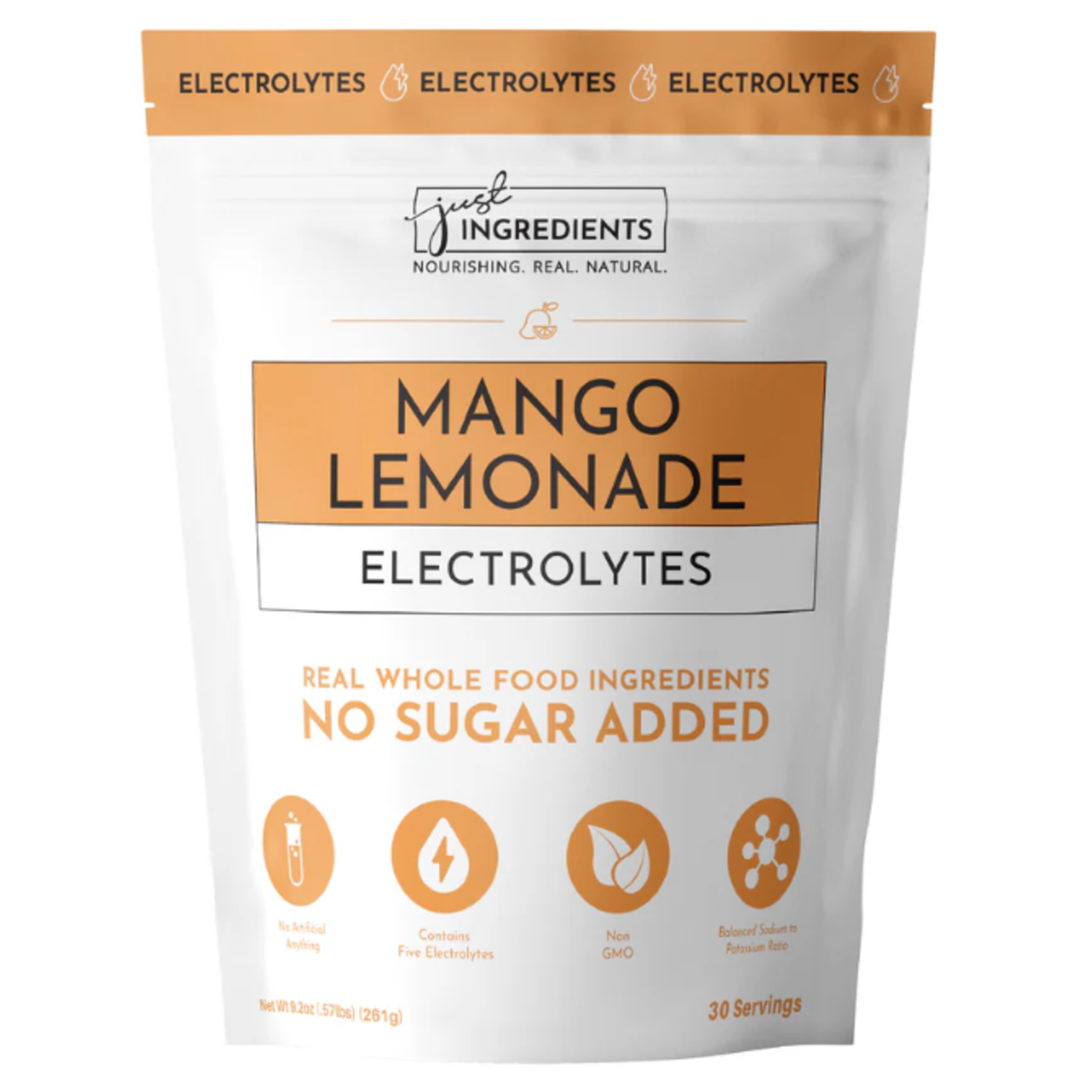 JUST INGREDIENTS Mango Lemonade Electrolytes