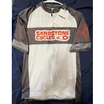Trek Sandstone Fitted Zip-Up Jersey, S