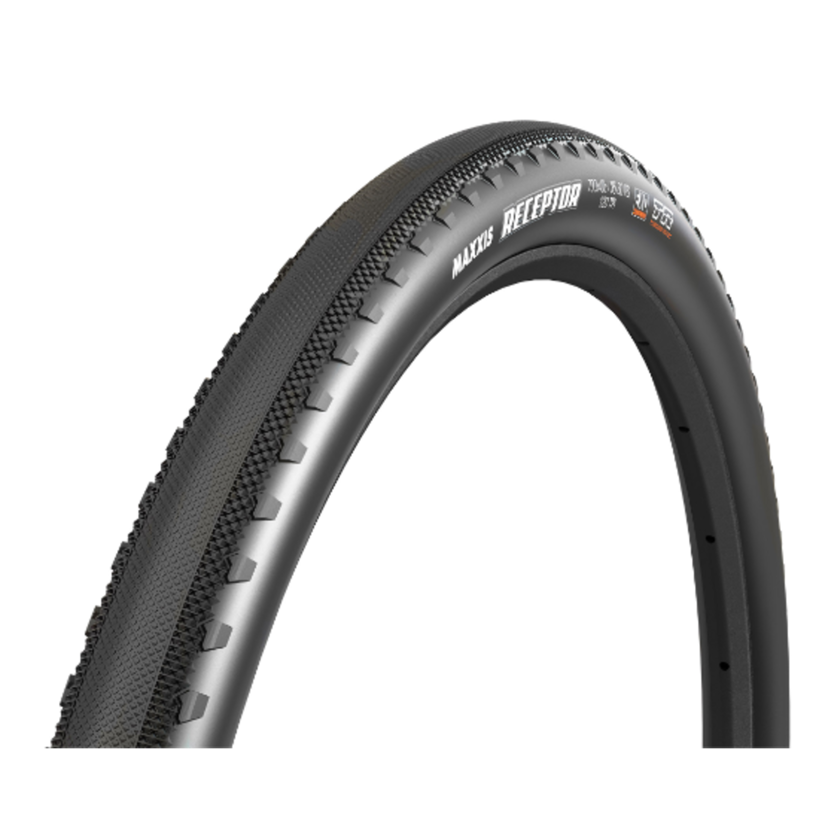 Maxxis Receptor Tire, 700x40, EXO/TR, Black