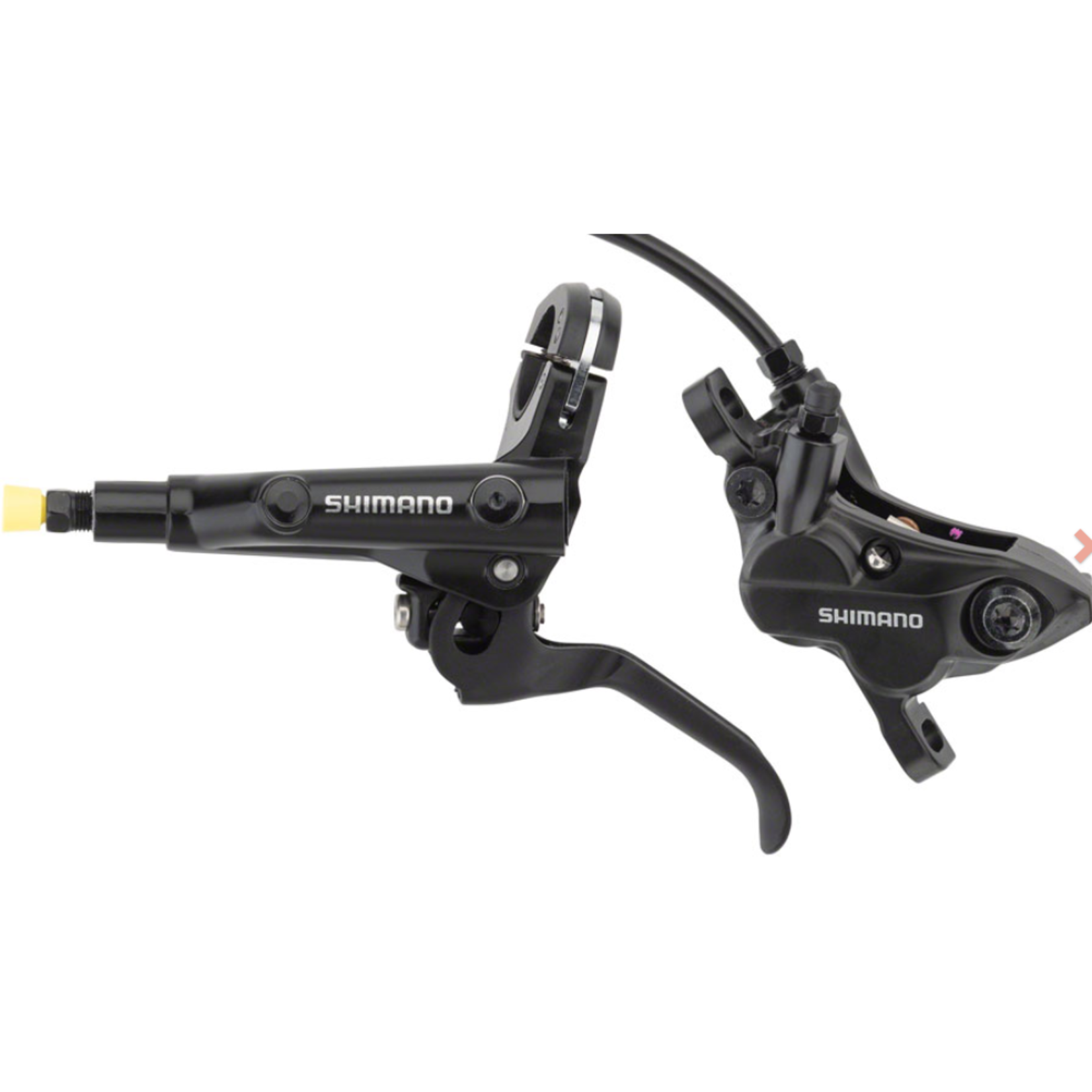 Shimano Deore BL-MT501/BR-MT520 Disc Brake and Lever - Front, Hydraulic, Post Mount, Black